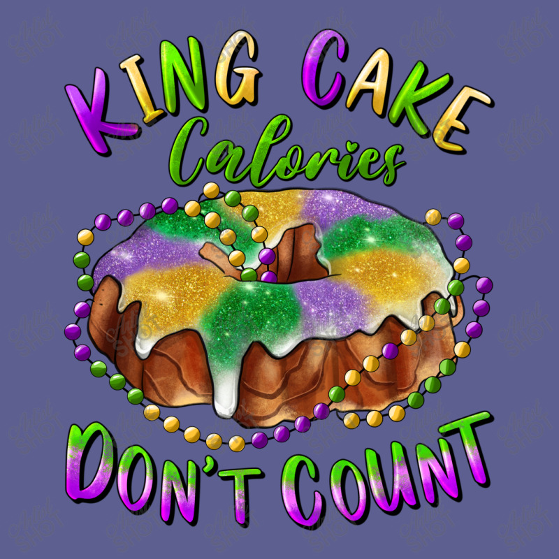 Mardi Gras King Cake Calories Don't Count Leatherette Tumbler | Artistshot