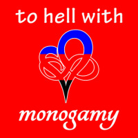 To Hell With Monogamy - Infinite Love Heart Polygamy Flag Bomber Jacket | Artistshot