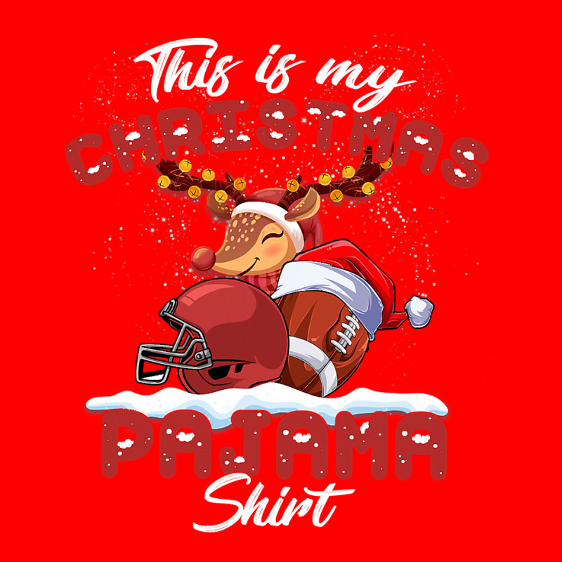 Football This Is My Christmas Pajama Football Christmas Light 364 Bomber Jacket by pester | Artistshot