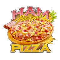 Ham And Pineapple Pizza, Ham, Pineapple Pizza, Food Fit Hawaiian Lover Bomber Jacket | Artistshot