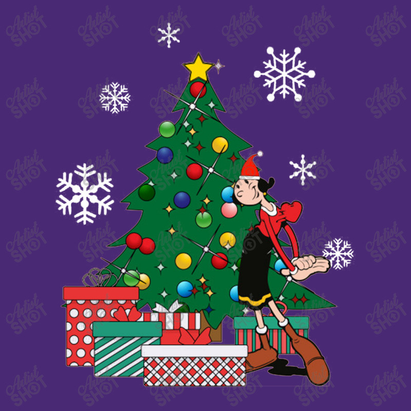 Olive Oyl Around The Christmas Tree Popeye Beanie | Artistshot