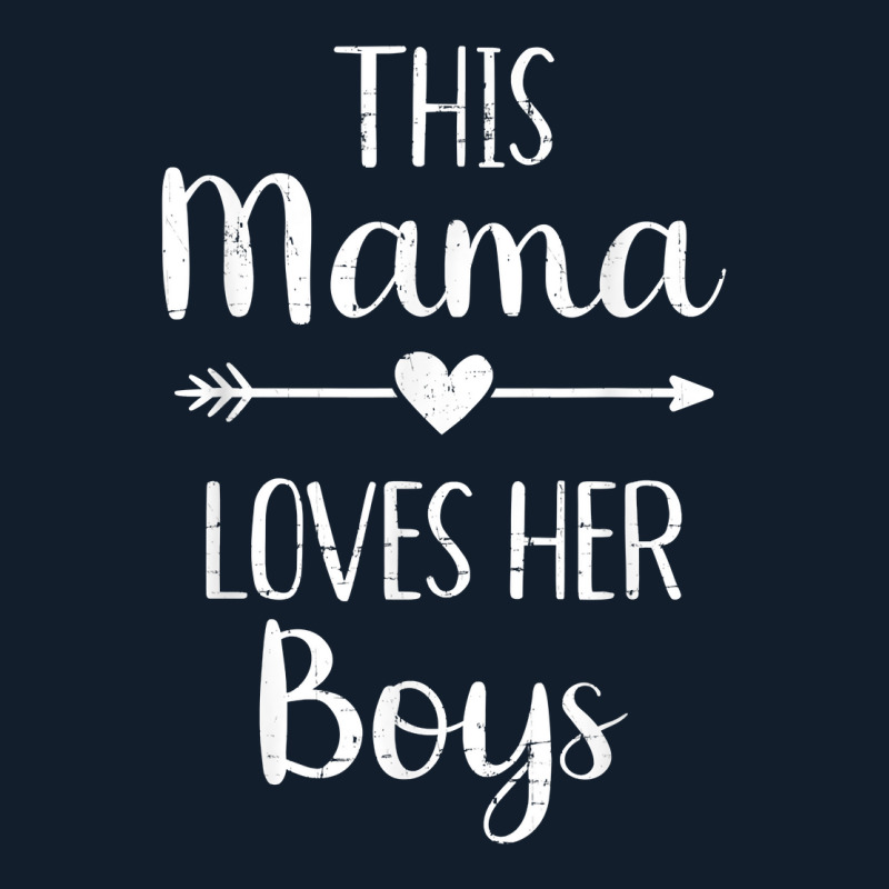 Mom This Mama Loves Her Boys Art Character Beanie | Artistshot