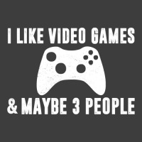 I Like Video Games Maybe 3 People Funny Gamer Gaming Sarcasm Beanie | Artistshot