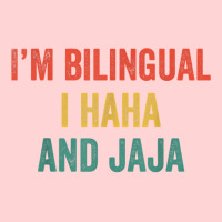 Im Bilingual I Haha And Jaja Funny Spanish Spanglish Teacher T Shirt Visor Hat | Artistshot