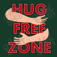 Hug Free Zone   Social Distancing Funny Visor Hat | Artistshot