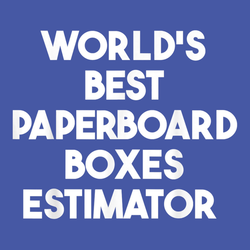 World's Best Paperboard Boxes Estimator T Shirt Pom Pom Beanie | Artistshot