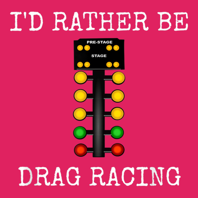 I'd Rather Be Drag Racing In My Race Car Line It Up Shirt Pom Pom Beanie by AaronRamel | Artistshot