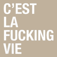 C'est La Fucking Vie Men Women T Shirt Sun Shade Cap | Artistshot