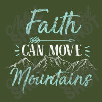 Faith Can Move Mountains Bible Verse Holy Religious Week Women My Favo Sun Shade Cap | Artistshot