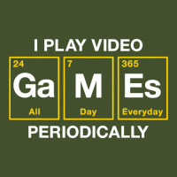 I Play Video Games Periodically Element Blocks Sun Shade Cap | Artistshot