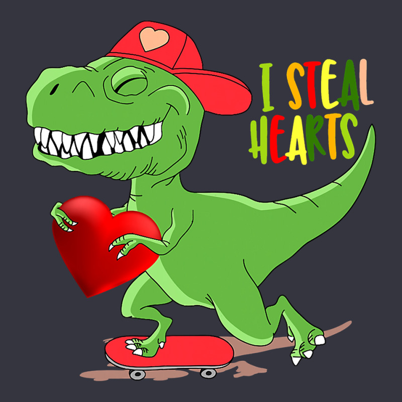 I Steal Hearts Tshirt Valentines Day Dinosaur Boys Kid (34) Snapback Trucker Cap | Artistshot