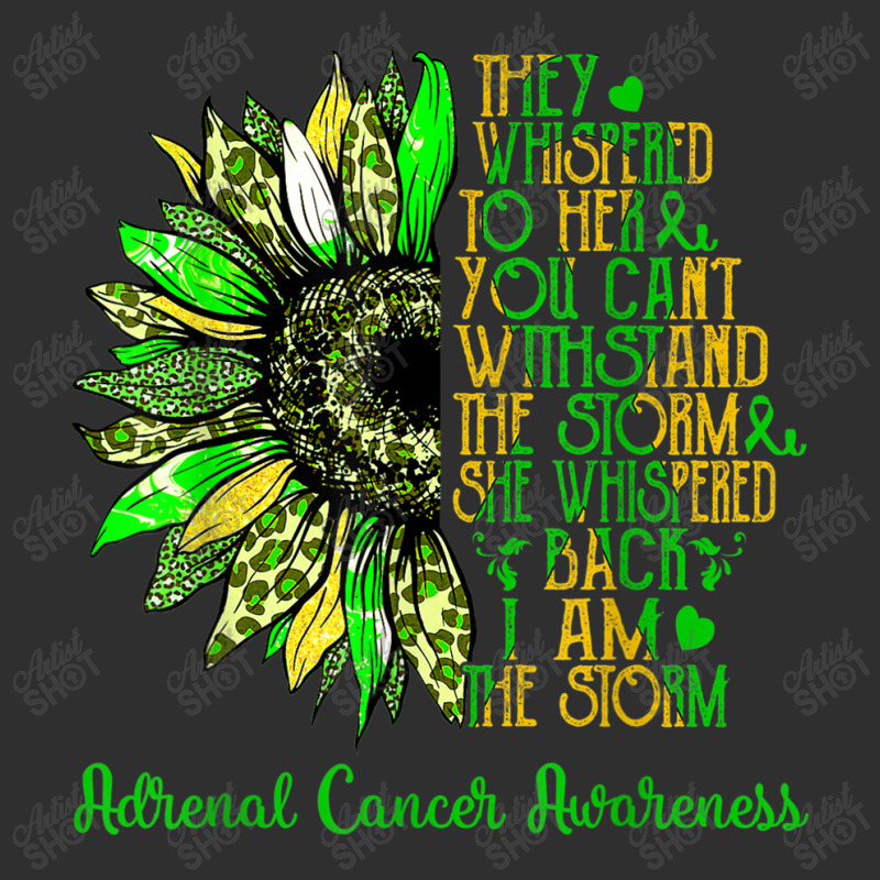 I'm The Storm Sunflower Leopard Adrenal Cancer Warrior Snapback Trucker Cap | Artistshot