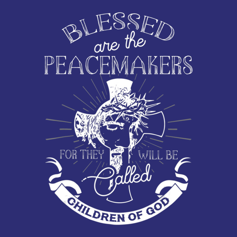 Blessed Are The Peacemakers My Children Snapback Trucker Cap | Artistshot