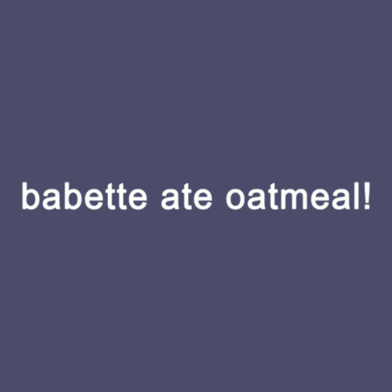 Babettes Ate Oatmeal Adjustable Baseball Cap | Artistshot