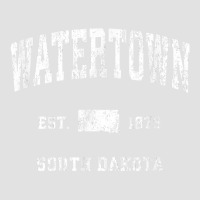 Watertown South Dakota Sd Vintage Athletic Sports Design T Shirt Adjustable Baseball Cap | Artistshot