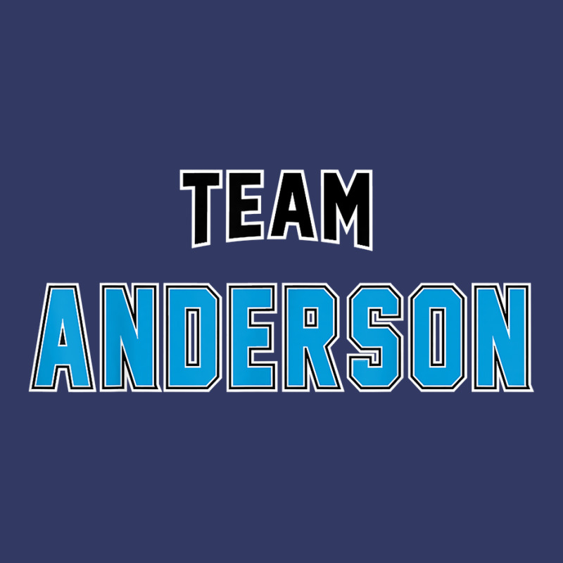 Team Anderson Surname Proud Family Last Name T Shirt Adjustable Baseball Cap by cm-arts | Artistshot