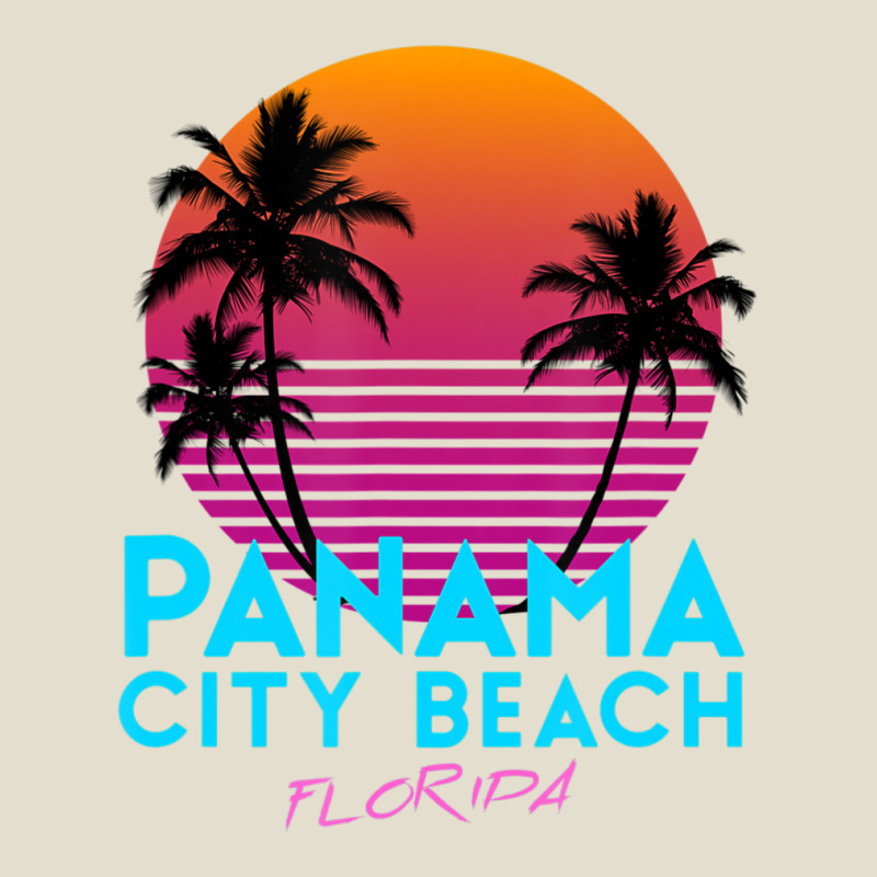 Panama City Beach Florida Retro 80s Adjustable Baseball Cap by Kosdapen517 | Artistshot