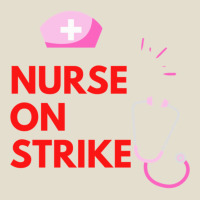 Nurses On Strike Adjustable Baseball Cap | Artistshot