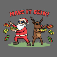 Make It Rein Funny Santa Reindeer Presents Pajama Gift Kids Sweatshirt Adjustable Baseball Cap | Artistshot