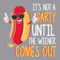 It's Not A Party Until The Wiener Comes Out Hot Dog Adjustable Baseball Cap | Artistshot