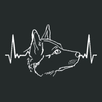 Heeler Dog T  Shirt Australian Cattle Dog Heartbeat T  Shirt Women's Triblend Scoop T-shirt | Artistshot