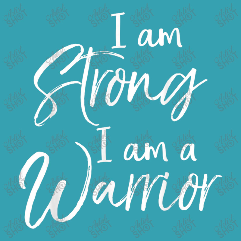 Cancer Treatment Gift Survivor I Am Strong I Am A Warrior Dyed Cap | Artistshot