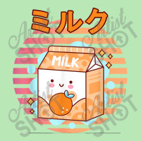 Cute Retro 90s Japanese Kawaii Orange Milk Shake Carton Dyed Cap | Artistshot