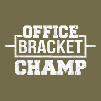 Sports Office Bracket Champ T Shirt For Office Pool Winners Dyed Cap | Artistshot