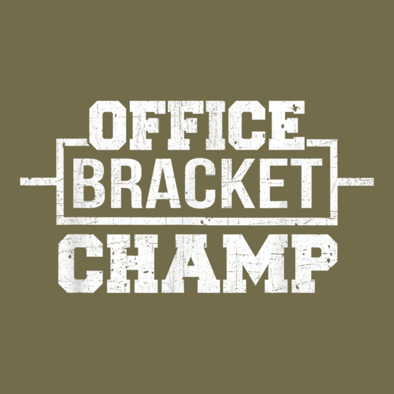 Sports Office Bracket Champ T Shirt For Office Pool Winners Dyed Cap by BrandalynSaetern | Artistshot