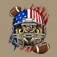 American Football Player Owl Bird Patriotic Animal Owl Lover Dyed Cap | Artistshot