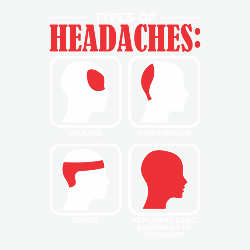 Types Of Headaches Explaining Basic Economics Pro Capitalism Sweatshir Urban Heavy T-shirt by cm-arts | Artistshot