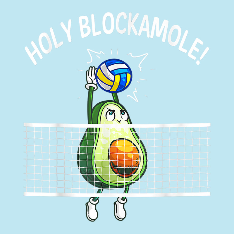 Holy Blockamole Volleyball Shirt Player Blocker Avocado T Shirt Urban Heavy T-shirt by cm-arts | Artistshot