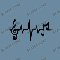 Music Pulse Heartbeat Notes Clef Frequency Wave Sound Festival Urban Heavy T-shirt | Artistshot