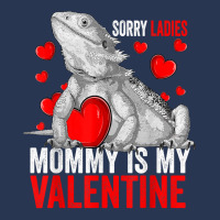 Sorry Ladies Mommy Is My Valentine Bearded Dragon Rescue T Shirt Men Denim Jacket | Artistshot