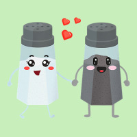 Salt And Pepper Shaker Couple Gift For Chefs And Cooks Urban Heavy T-shirt | Artistshot