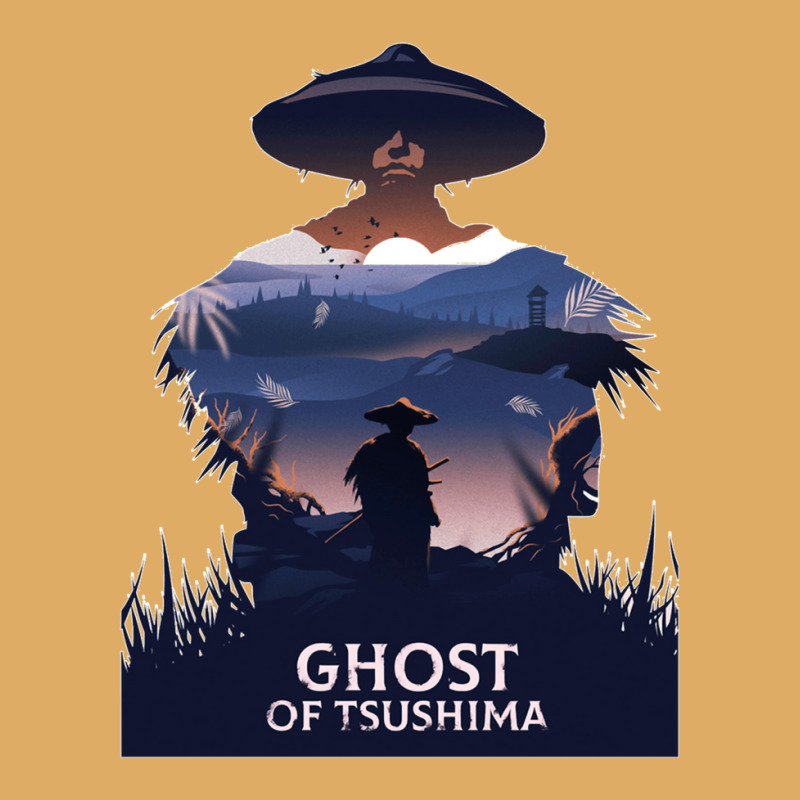 Decor Game Wall Art Custom Poster Ghost Of Tsushima Urban Heavy T-shirt by cm-arts | Artistshot