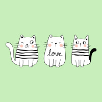 Three Cat Love Cute Cat Gift Urban Heavy T-shirt | Artistshot