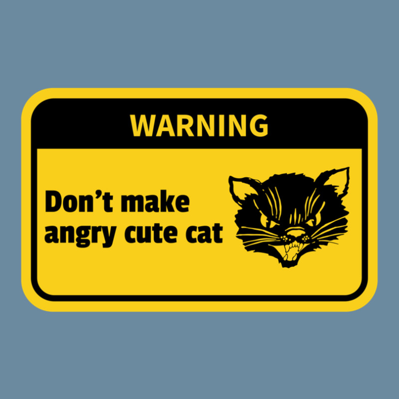 Warning Don't Make Angry Cute Cat Funny Urban Heavy T-shirt | Artistshot