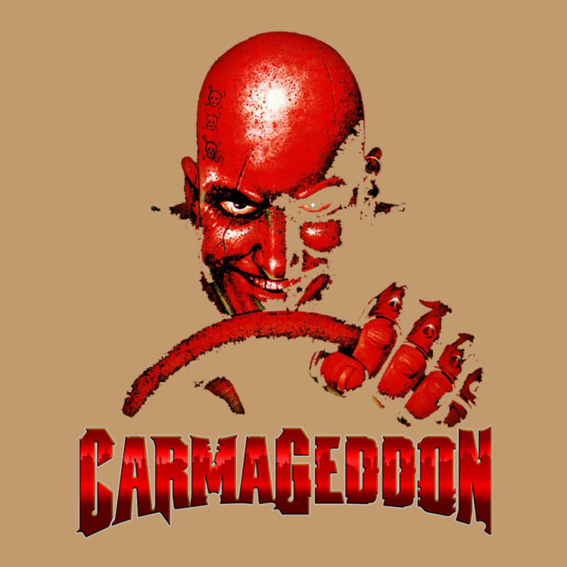 Carmageddon Retro Race Game Fan Print With Text Urban Heavy T-shirt by RodneyAbernathy | Artistshot