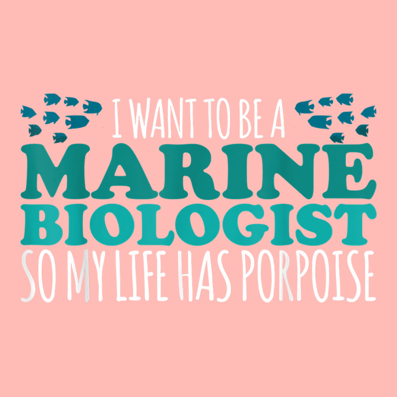 My Life Has Porpoise Future Marine Biologist T Shirt Urban Heavy T-shirt | Artistshot