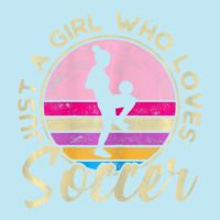 Just A Girl Who Loves Soccer Women Retro Vintage Soccer Urban Pullover Hoodie | Artistshot