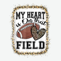 Bleached My Heart Is On That Field Football Mom Leopard Urban Pullover Hoodie | Artistshot