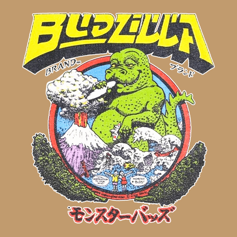 Budzilla, Budzilla Invades Hawaii, The Budzilla, Budzilla Art, Budzill Urban Pullover Hoodie | Artistshot