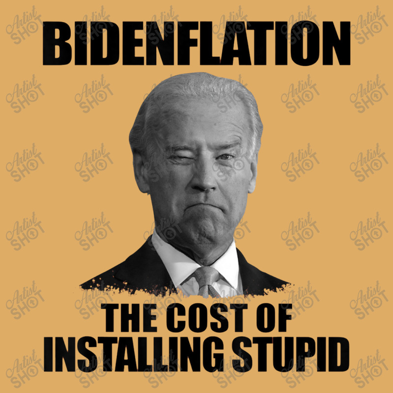 Bidenflation The Cost Of Installing Stupid Funny Anti Biden Urban Pullover Hoodie | Artistshot