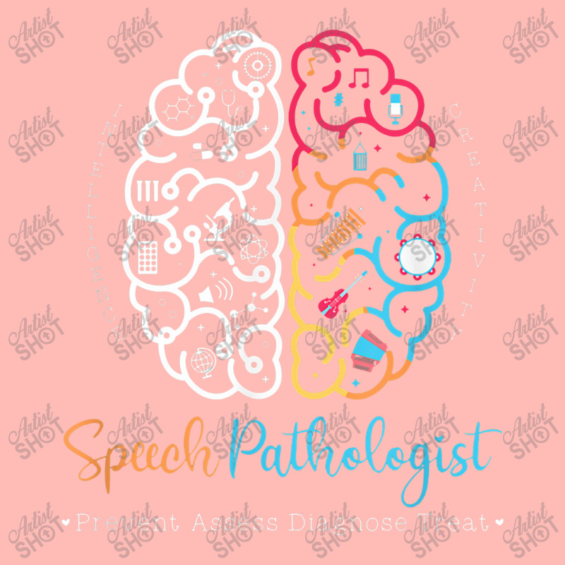 Brain Of A Speech Pathologist Speech Language Therapy Urban Pullover Hoodie | Artistshot