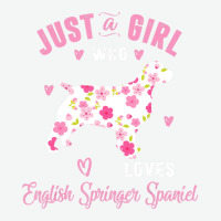 Just A Girl Who Loves English Springer Spaniel Shirts Urban Pullover Hoodie | Artistshot