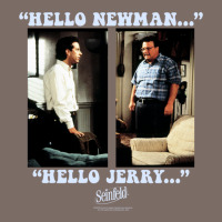 Seinfeld Newman And Jerry Long Sleeve T Shirt Leatherette Tumbler | Artistshot