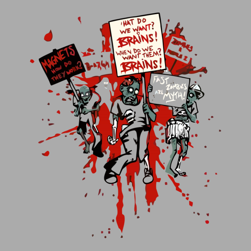 Zombie Protest T-shirt | Artistshot
