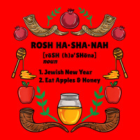 Rosh Hashanah Definition T Shirt Bomber Jacket | Artistshot