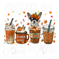 Fall Coffee Pumpkin Spice Latte Iced Autumn Chihuahua Bomber Jacket | Artistshot